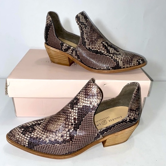 chinese laundry focus bootie snake